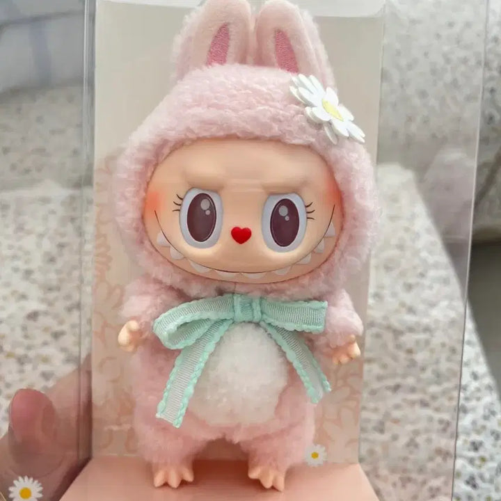 [BUNJANG] POP LAND Mokoko Pink Rabbit Plush Doll / POP LAND 모코코 핑크 토끼 인형 팝랜드 팝랜드 인형