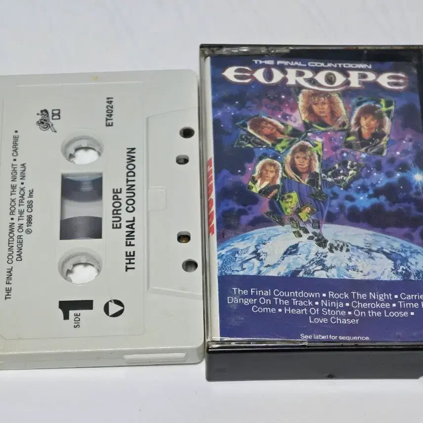 [BUNJANG] Europe The Final Countdown 1986 Cassette Tape / Europe - The Final Countdown (1986) 카세트테이프