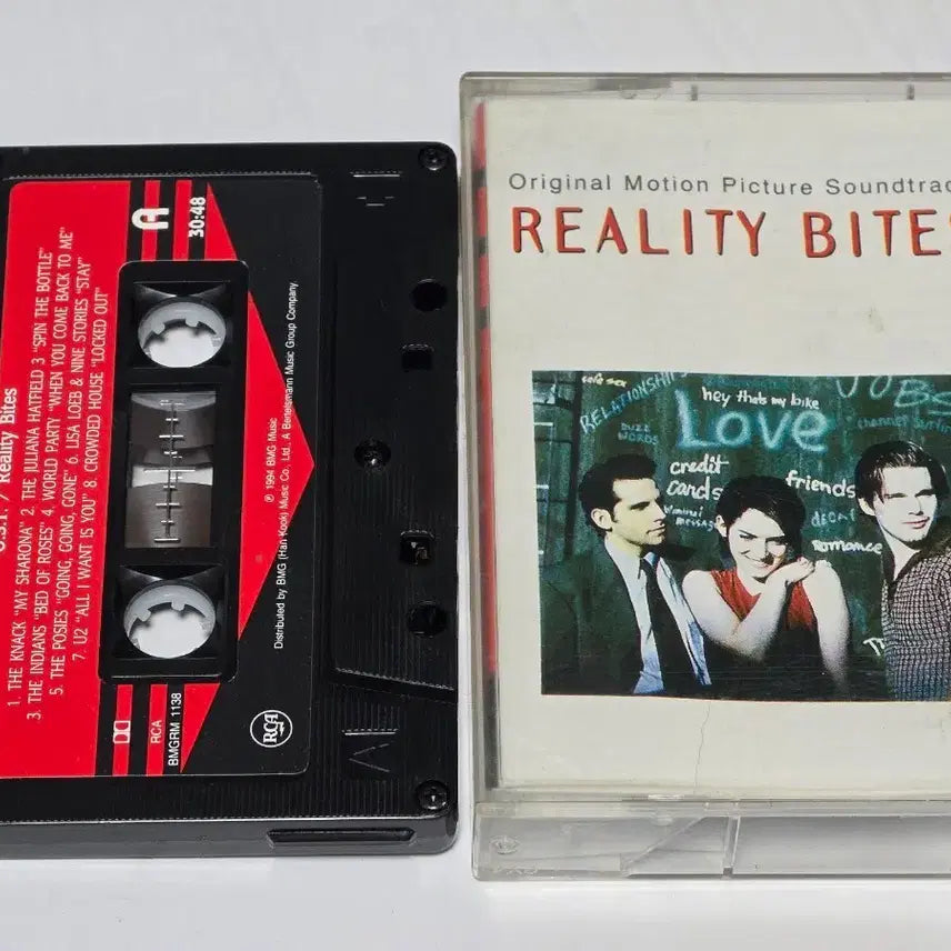 [BUNJANG] Reality Bites Original Motion Picture Soundtrack Cassette Tape (1994 BMG) / 영화 청춘 스케치 (Reality Bites) OST 정품 카세트 테이프 (1994 BMG)