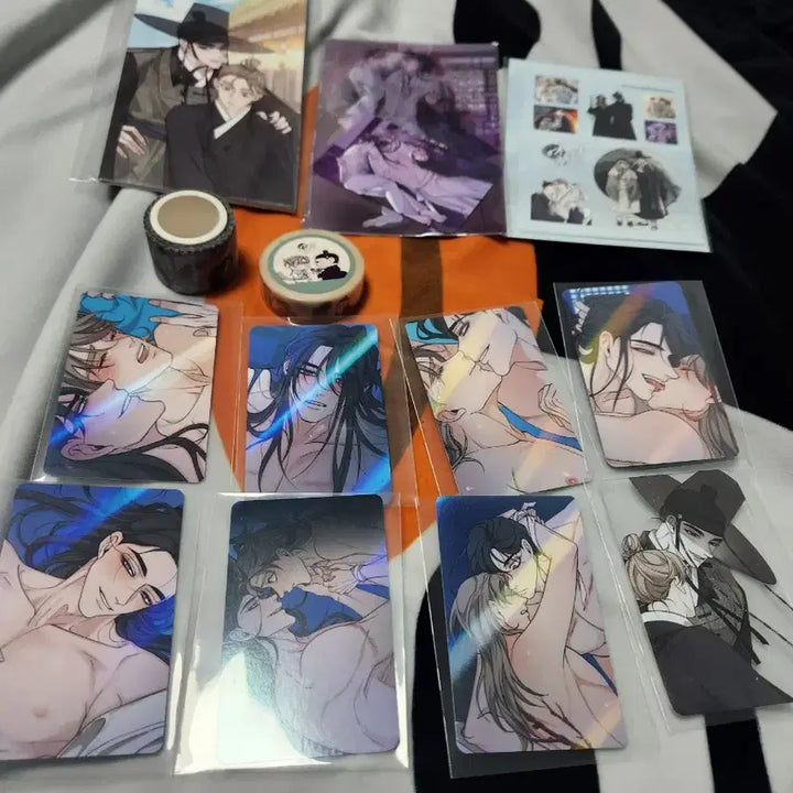 [BUNJANG] Yeolbyeong Bion Colca Illustration Photocard, Washi Tape, Postcard Set / 열병 비온 콜카 만화 굿즈 일러스트 포토카드 마테 엽서 세트