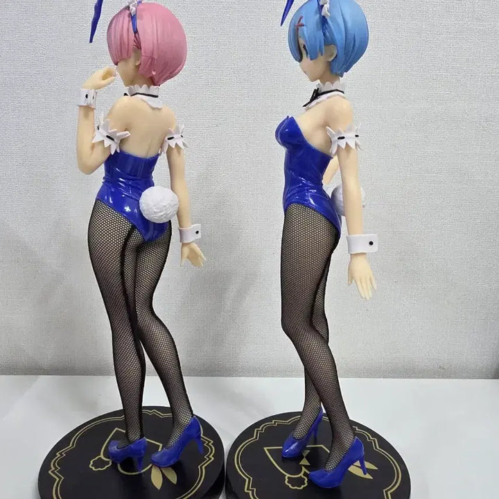 [BUNJANG] Re:Zero Rem Ram Bunny Girl Figure Set / 리제로 렘 람 바니걸 피규어 세트