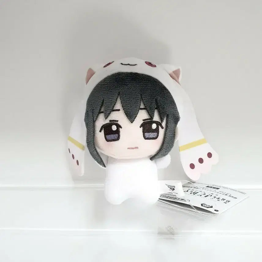 [BUNJANG] Puella Magi Madoka Magica Homura Akemi &amp; Kyubey Nui Puchini Doll / 마법소녀 마도카 마기카 호무라 큐베 누이 푸치누이 인형