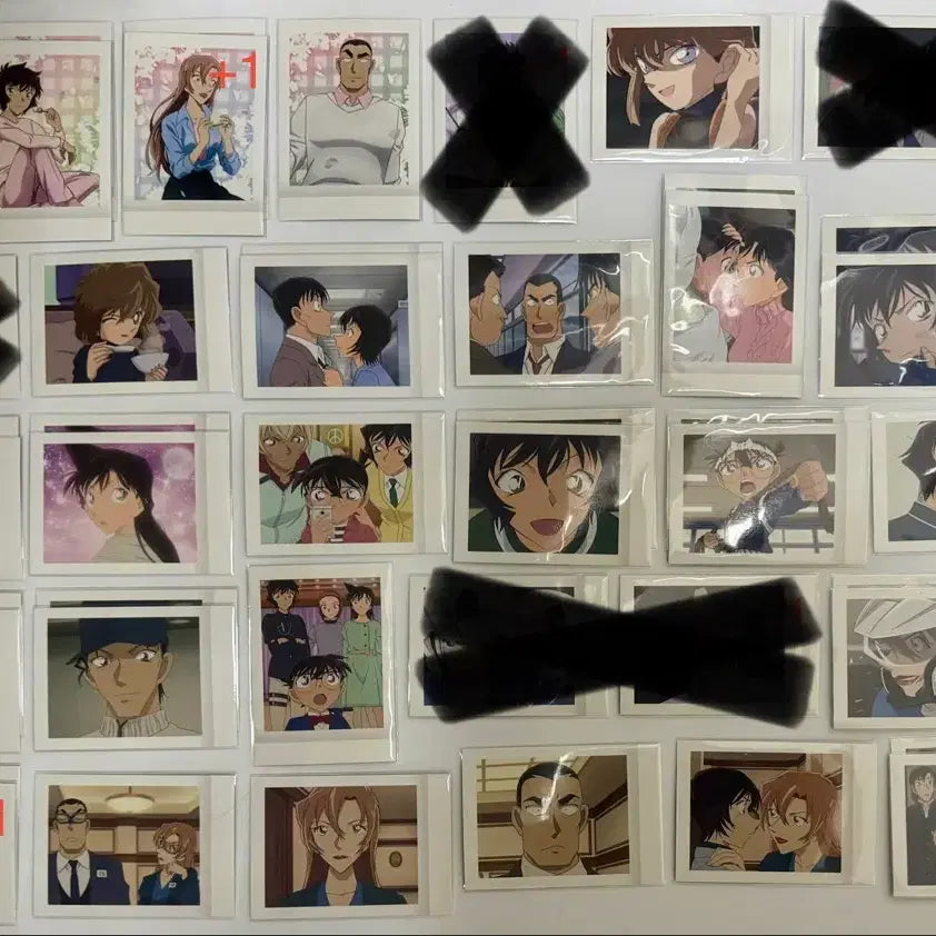 [BUNJANG] Detective Conan "The Phantom Menace" / "Black Iron" Pashacore Set / 명탐정코난 1~8탄/척안의 잔상/펜타그램/흑철 파샤코레 교환/판매합니다