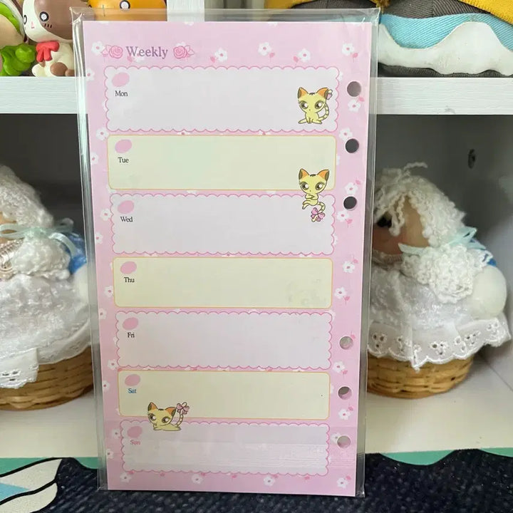 [BUNJANG] Yum 6-Ring Diary Inserts / 고전문구 얌 6공 다이어리 속지