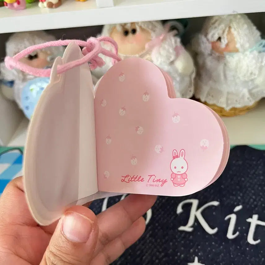 [BUNJANG] Barunson Dingo Pim Pim Heart Necklace Notebook / 고전문구 바른손 딩고 핌핌 하트 목걸이 수첩