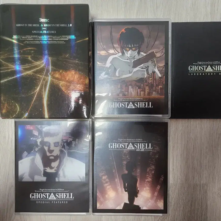 [BUNJANG] Ghost in the Shell Special Edition Blu-ray / 공각기동대 : 풀슬립 리미티드 에디션 박스세트 (3disc)