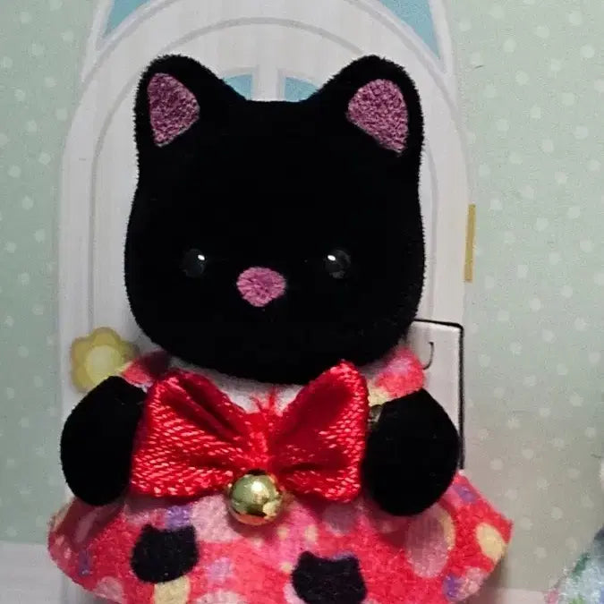 [BUNJANG] Sylvanian Families Midnight Cat Kitten Split Set / 실바니안 모여라 아기 고양이 미드나잇캣 분철 판매