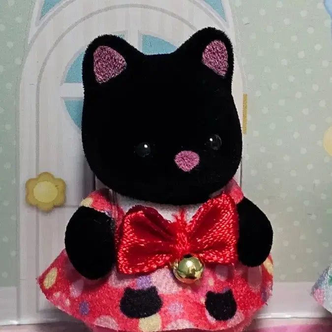 [BUNJANG] Sylvanian Families Midnight Cat Kitten Split Set / 실바니안 모여라 아기 고양이 미드나잇캣 분철 판매