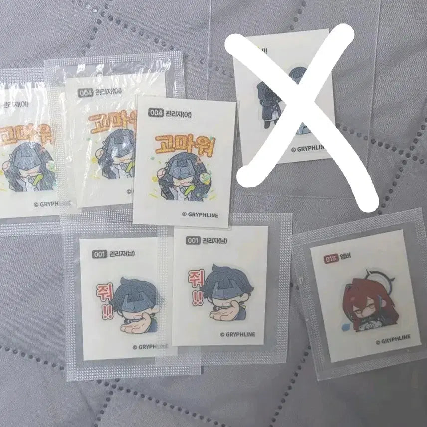 [BUNJANG] Arknights: Endfield GS25 Collaboration Mini Sticker / 명일방주 엔드필드 gs25 콜라보 띠부씰