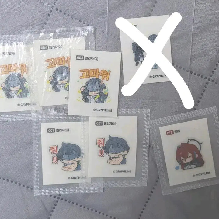 [BUNJANG] Arknights: Endfield GS25 Collaboration Mini Sticker / 명일방주 엔드필드 gs25 콜라보 띠부씰