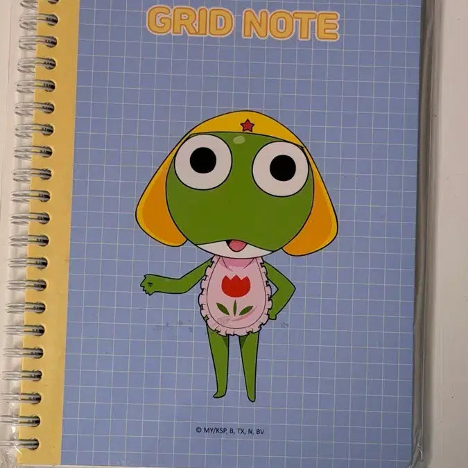 [BUNJANG] Keroro A5 Grid Notebook / 케로로 노트 (팝업에서 파는것과 동일)
