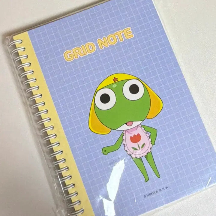 [BUNJANG] Keroro A5 Grid Notebook / 케로로 노트 (팝업에서 파는것과 동일)