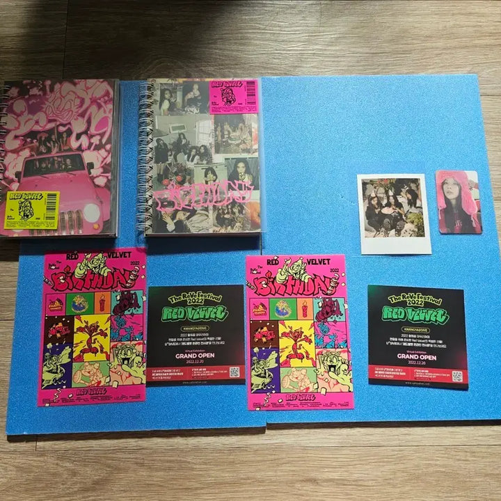 [BUNJANG] Red Velvet Birthday Album Bundle Set w/ Seulgi Photocard / (단순개봉) 레드벨벳 벌스데이 birthday 포토북 앨범 커버2종 일괄 슬기포카포함