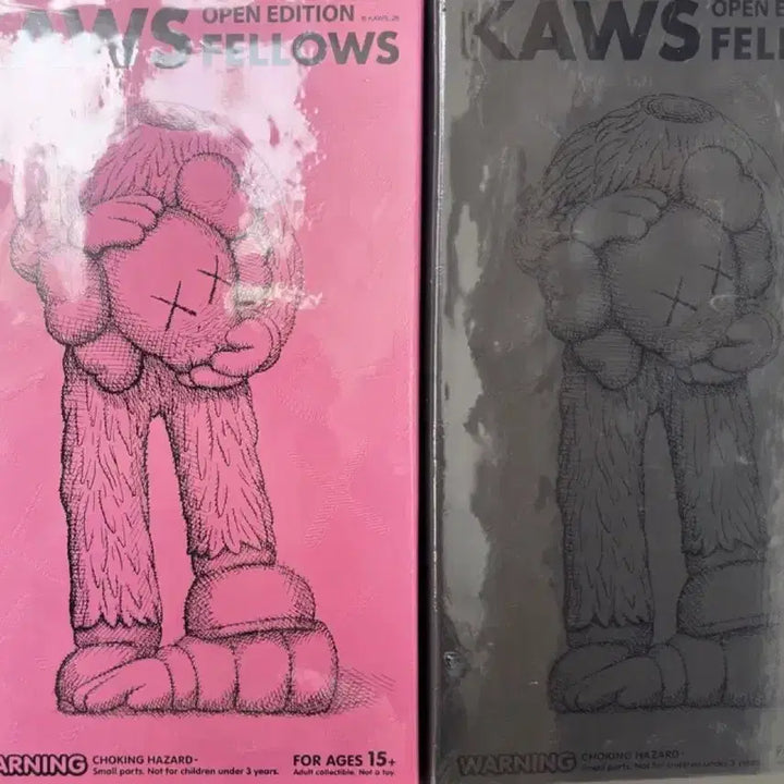 [BUNJANG] KAWS Companions Figure Set (Black, Pink) / 오늘만 120만원) 카우스 kaws fellows(블랙,핑크)