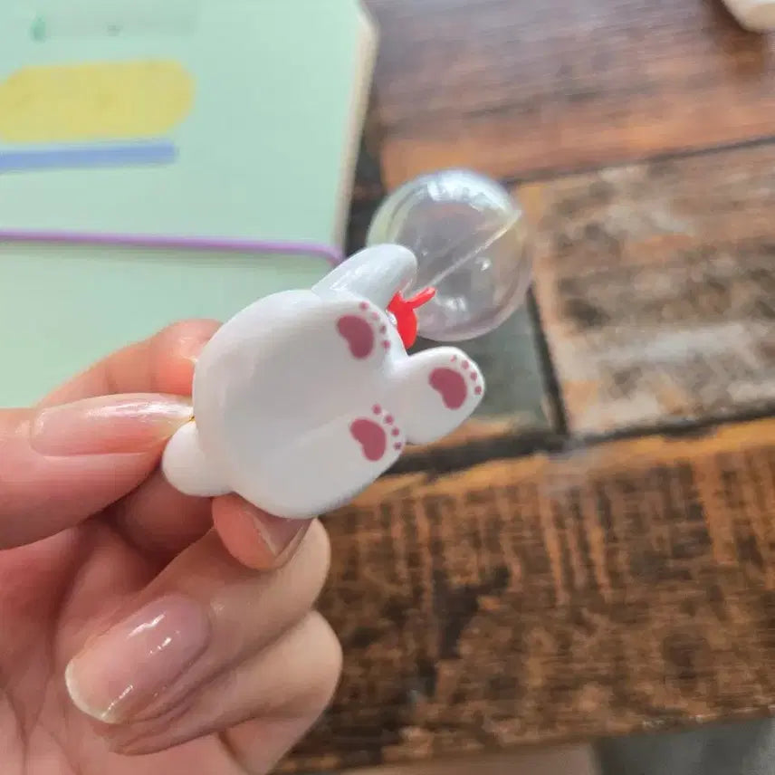 [BUNJANG] Bubble Blowing Cat Gacha Figure / 비눗방울 고양이 가챠