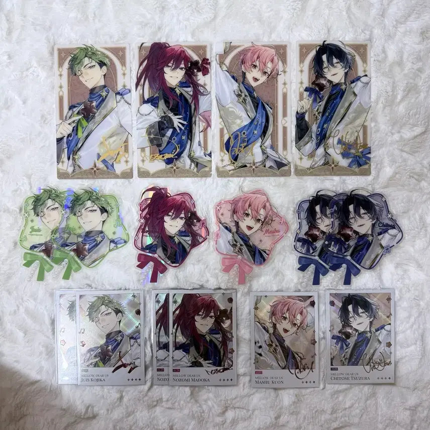 [BUNJANG] Ensemble Stars! Momopop Collaboration Spotlight on Stage Polaroid Dream Theme Clear Card (Melodious Mellowdeous) / 앙스타 모펀 콜라보 팝업 스포트라이트 온 스테이지 폴라로이드 드림 테마 클리어 카드 멜로디어스 멜로우디어스 멜디 코지카 쥬이스 마도카 노조미 쿠온 마슈 츠즈라 치토세