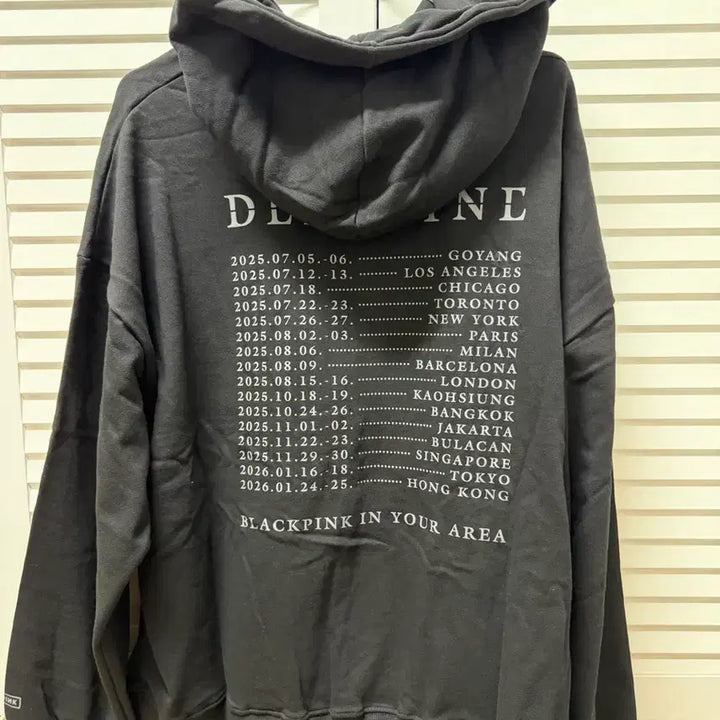 [BUNJANG] BLACKPINK Deadline Collaboration Zip-Up Hoodie / 블랙핑크 데드라인 집업후디팝니다