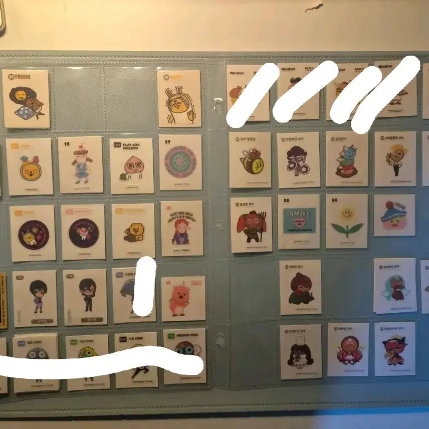 [BUNJANG] Various Seal Stickers (Individual) / 각종 띠부씰 개당 500원 떨이