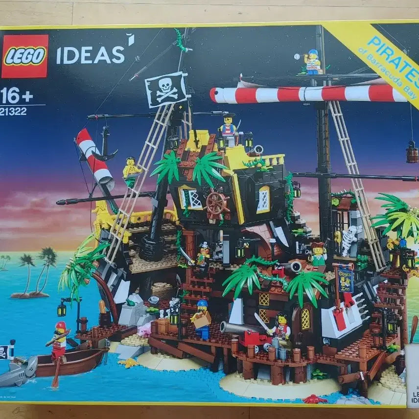 [BUNJANG] LEGO Ideas 21322 Pirates of Barracuda Bay (Sealed) / (미개봉)(정품) 레고 21322 바라쿠다 해적들 팝니다.