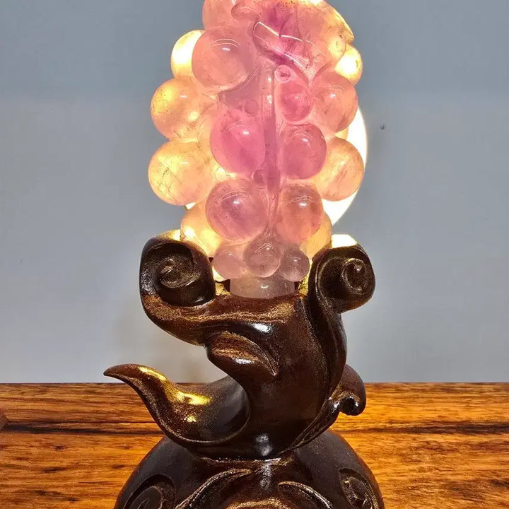 [BUNJANG] Amethyst Grape Cluster Mineral Specimen / 26081212 좋은 기운을 주고 영롱한 자수정 포도 조각 광물 팝니다