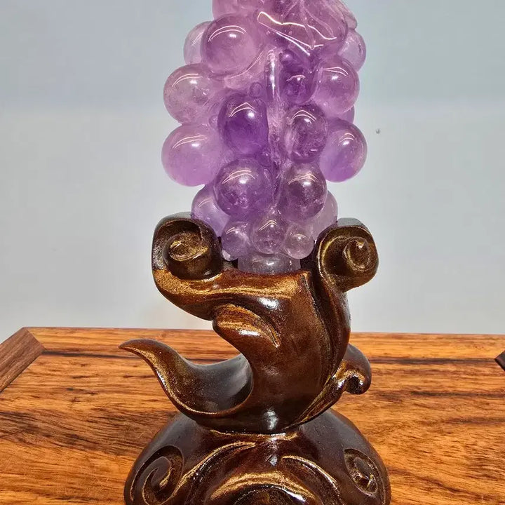 [BUNJANG] Amethyst Grape Cluster Mineral Specimen / 26081212 좋은 기운을 주고 영롱한 자수정 포도 조각 광물 팝니다