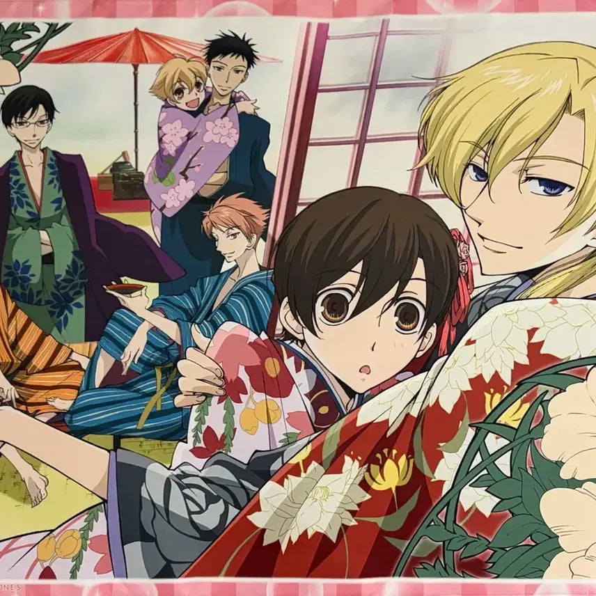 [BUNJANG] Ouran High School Host Club Kuji Mate A Prize Tapestry Scroll / 태피스트리 족자봉 오란고교 호스트부 쿠지메이트 a상