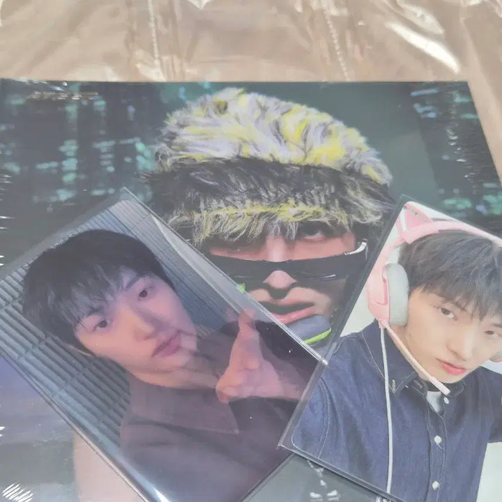 [BUNJANG] ATEEZ Mingi Cat Agent + Lenticular Set / 에이티즈 민기 고양이요원+렌티큘러
