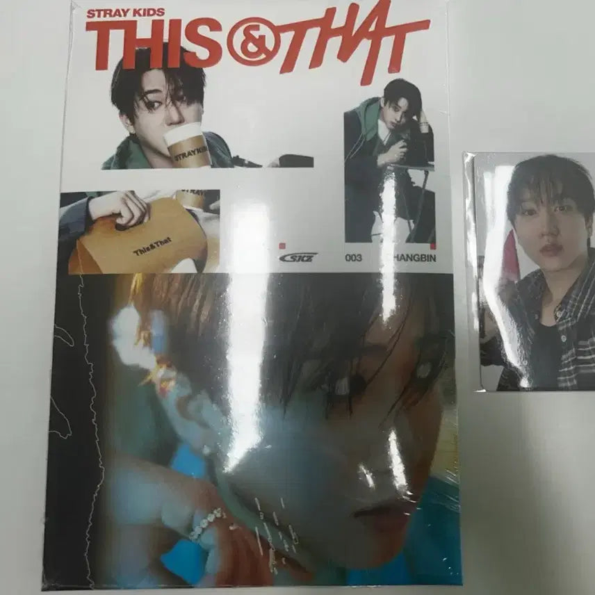 [BUNJANG] Stray Kids Changbin Sealed Album + Fanship POB / 디스앤댓 창빈 미개봉 앨범+팬즈샵 미공포