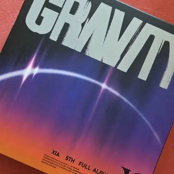 [BUNJANG] XIA Gravity 5th Full Album Solar Version Sealed / 시아 그래비티 5집 정규 앨범 솔라버전 미개봉