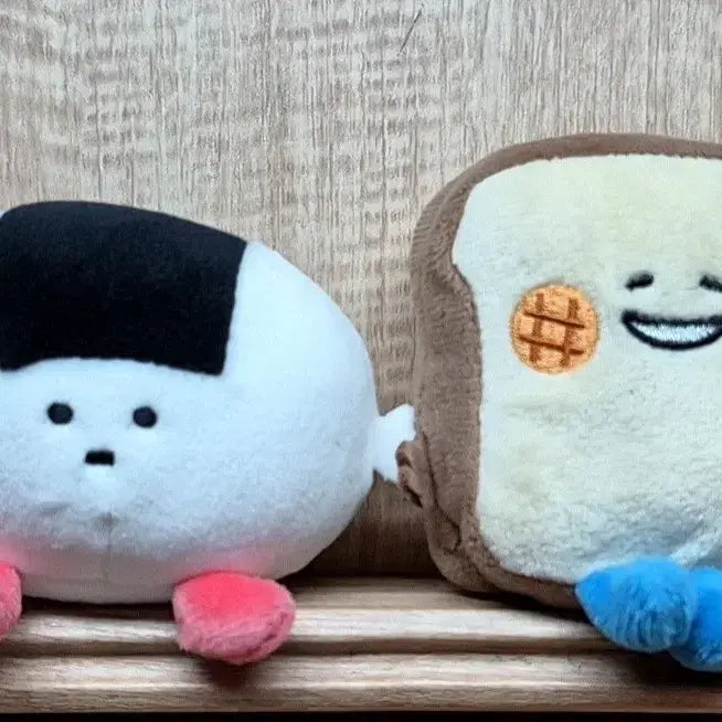 [BUNJANG] Nagano Nodding Bear Series Pan Onigiri Plush Set / 나가노 농담곰 시리즈 빵 오니기리 인형 세트