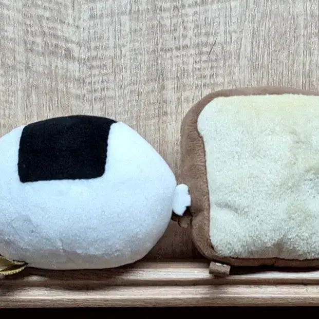 [BUNJANG] Nagano Nodding Bear Series Pan Onigiri Plush Set / 나가노 농담곰 시리즈 빵 오니기리 인형 세트