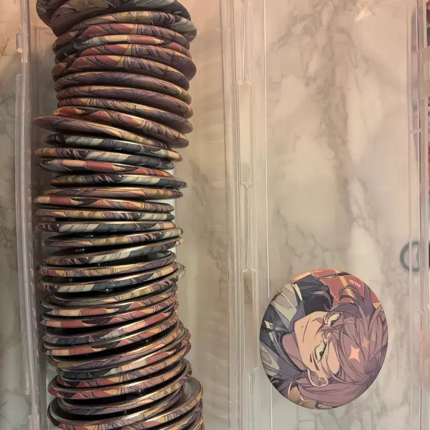 [BUNJANG] Bungo Stray Dogs Chuuya 42-Piece Can Badge Set / 문호스트레이독스 츄야 캔뱃지 42개