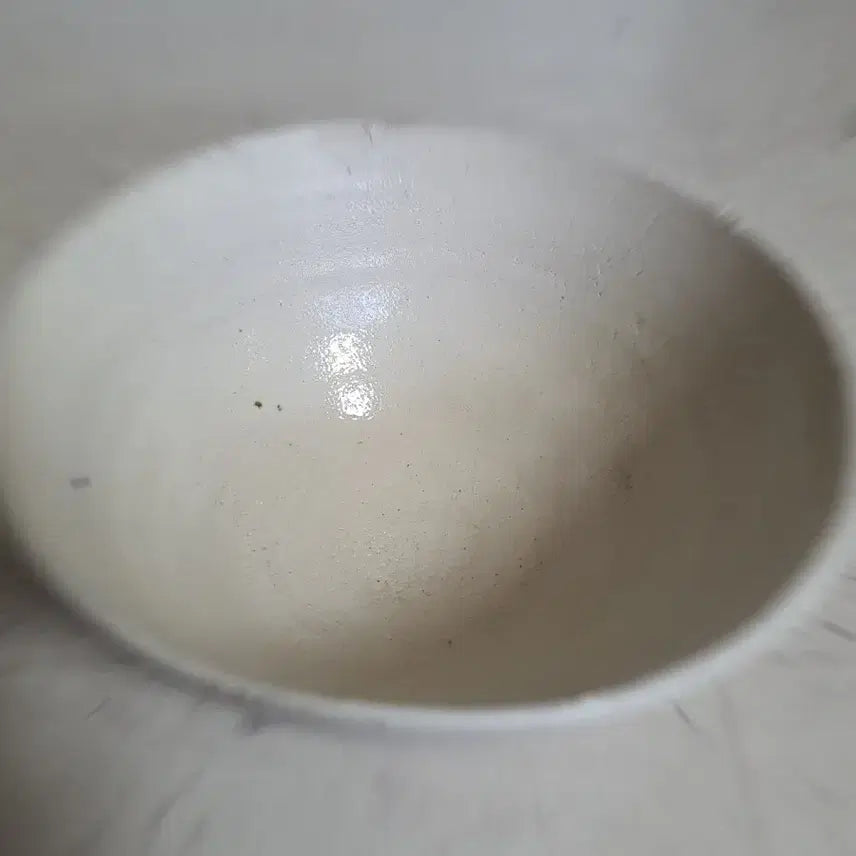 [BUNJANG] Joseon Dynasty White Porcelain Daeryunmun Gobal / 조선백자다륜문고발/백자발접시