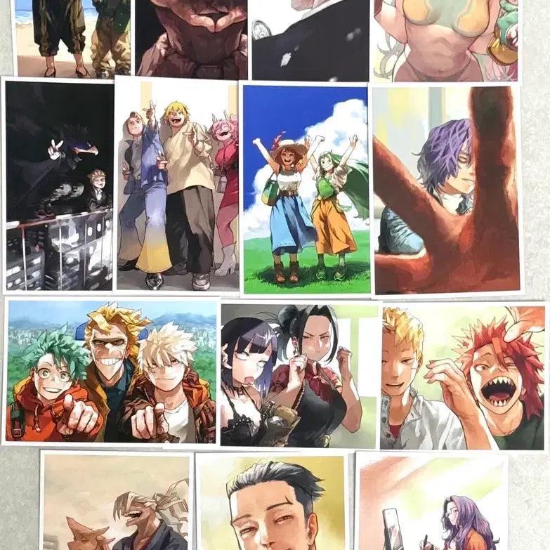 [BUNJANG] My Hero Academia "Hiroaka" Original Art Exhibition Snapshot Postcard Set (Bakugo, Midoriya) / 나의 히어로 아카데미아 히로아카 원화전 스냅샷 엽서 세트 바쿠고 미도리야