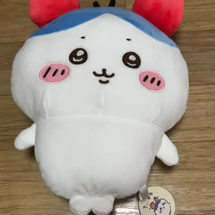 [BUNJANG] Chiikawa Hachiware BIG Plush Headband / 치이카와 하치와레 게 머리띠 BIG 인형