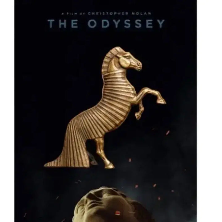 [BUNJANG] Odyssey Trojan Horse Pin Badge Movie Merchandise / 오디세이 굿즈패키지 트로이 목마 핀 뱃지 영화굿즈