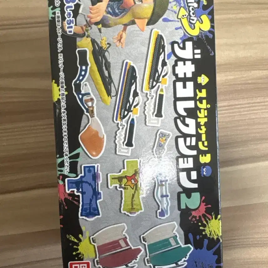 [BUNJANG] Splatoon Bukikoer Weapon Collection Screw Shooter Weapon Figure / 스플래툰 부키코레 무기콜렉션 스크류 슬로셔 무기 피규어