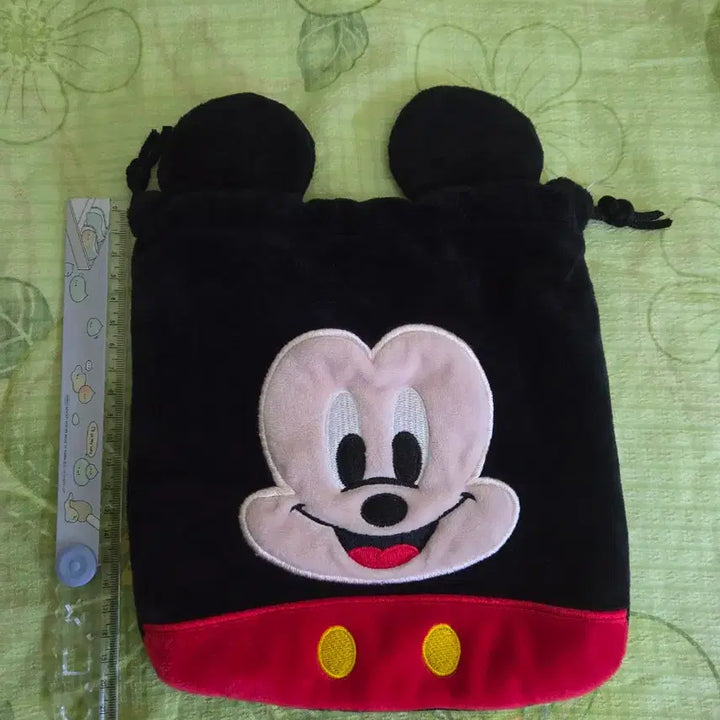 [BUNJANG] Disney Mickey Mouse Drawstring Pouch / 디즈니 미키 복조리