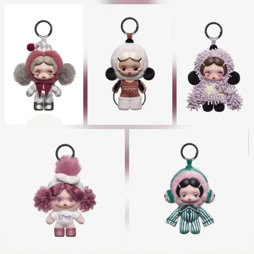 [BUNJANG] Pop Mart Skullpanda Off Mode 5 Figure Bundle Set / 팝마트 스컬판다 off 모드 5종 일괄