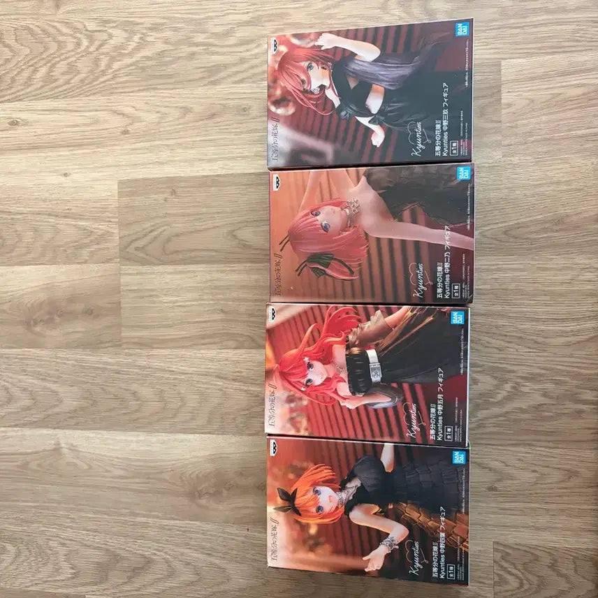 [BUNJANG] Banpresto The Quintessential Quintuplets Figure Set (4 Types) / (일괄)반프레스토 5등분의 신부 피규어 4종