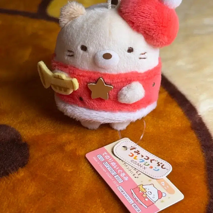 [BUNJANG] Sumikko Gurashi Nekko Cat 2019 Christmas Tenori Doll / 스밋코구라시 네코 고양이 2019 크리스마스 테노리 인형 (새상품)