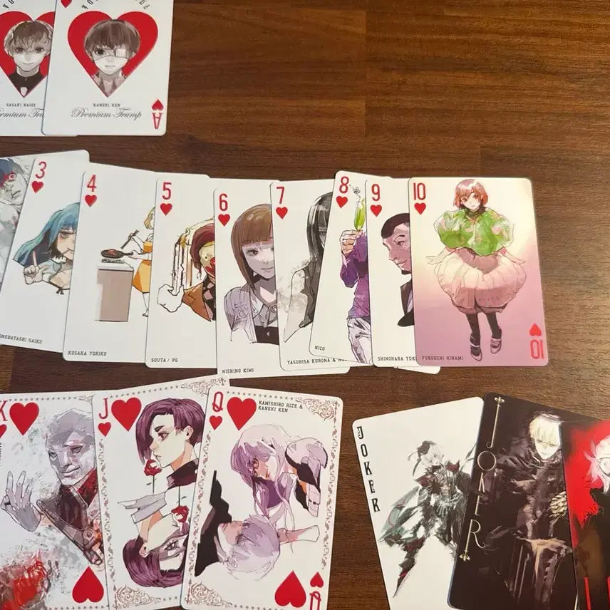 [BUNJANG] Tokyo Ghoul Limited Edition Trump Card Set / 도쿄구울 트럼프카드 한정판 버전