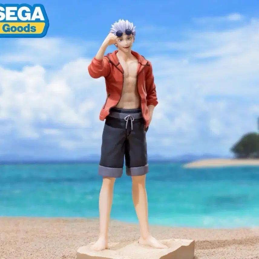 [BUNJANG] Jujutsu Kaisen Gojo Satoru Sega Luminasta Okinawa Figure / 배송비포함)) 주술회전 고죠 세가 루미나스타 오키나와 피규어