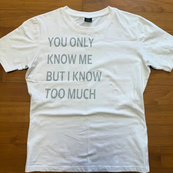 [BUNJANG] TAEHOSEOUL You Only Know Me L T-shirt / 태호서울 you only know me L