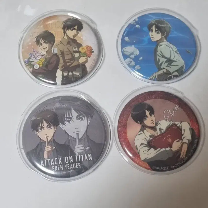 [BUNJANG] Attack on Titan Eren Badge / 진격의거인 에렌 뱃지 일괄