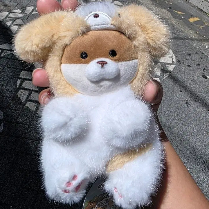 [BUNJANG] Uso Uso 12cm Animal Costume Keyring Plush / 동물코스튬 우소우소 12cm 키링 인형