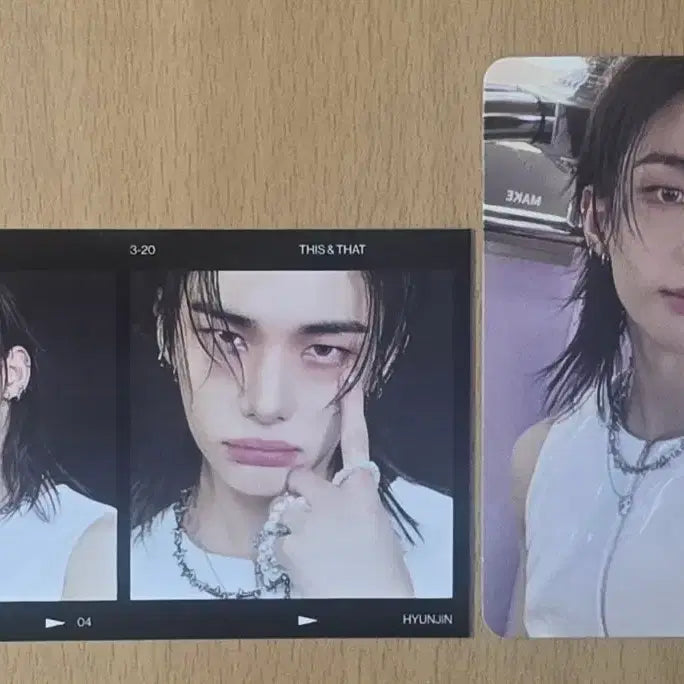 [BUNJANG] Stray Kids DISORDER Hyunjin Two Cut Photocard / 스키즈 디스앤댓 현진 투컷 앨포