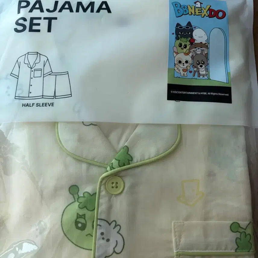 [BUNJANG] SPAO Frog Neck Pajamas Size S / 미개봉 스파오 쁘넥도 삼한이 잠옷 S