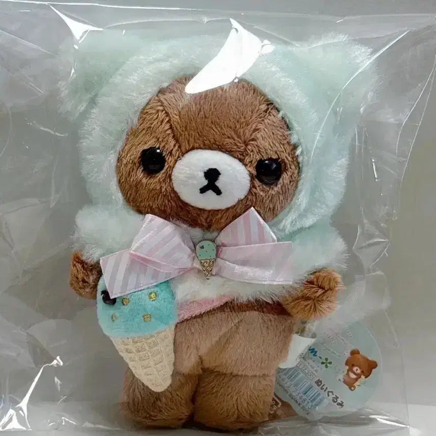 [BUNJANG] Happy Ice Cream Koguma Doll / 해피아이스크림 코구마 인형