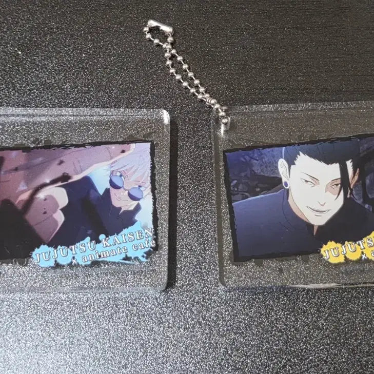 [BUNJANG] Jujutsu Kaisen Gojo &amp; Geto Acrylic Stand Bundle Set / 일괄) 애니메이트 카페 콜라보 고죠,게토 아크릴 팝니다 (덤O)